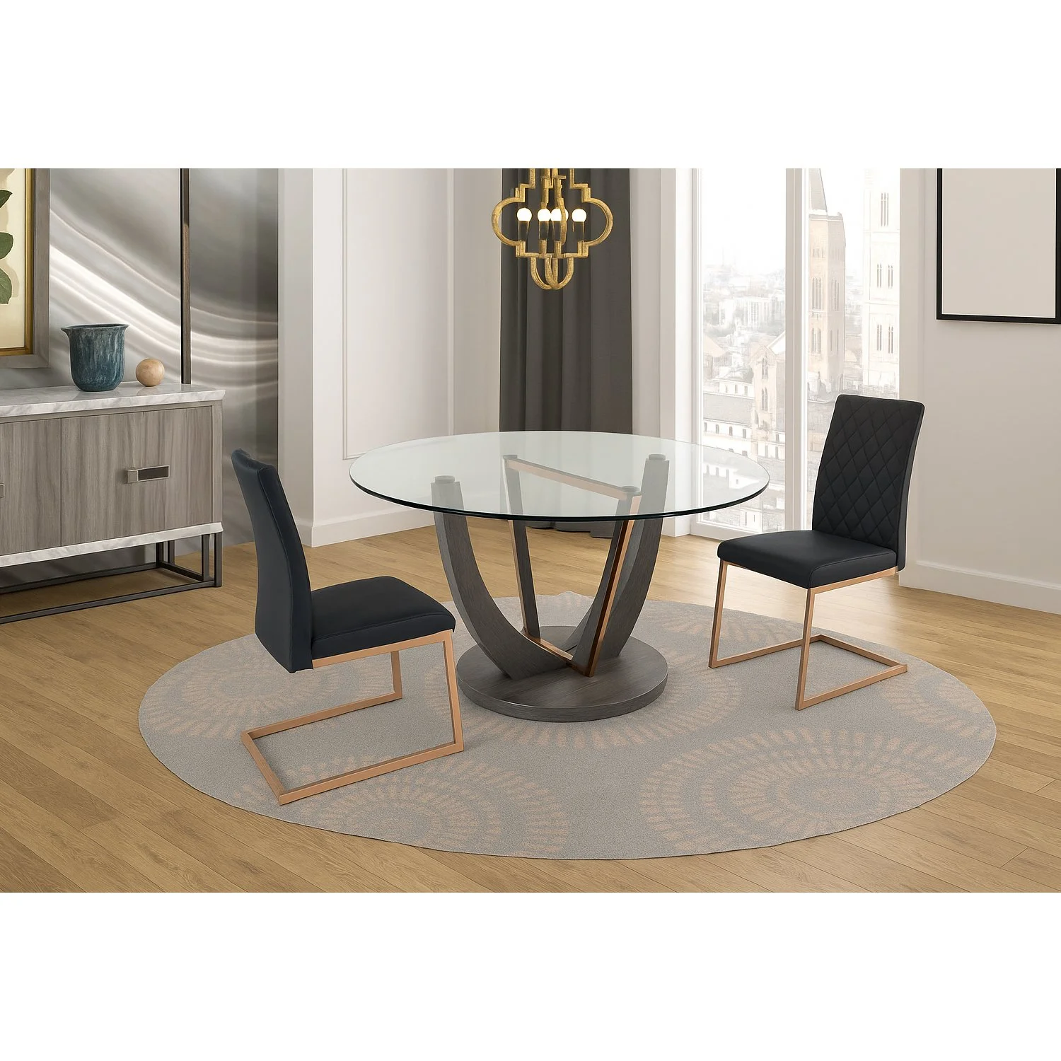 CR-Norway Round & Askar Rose Gold