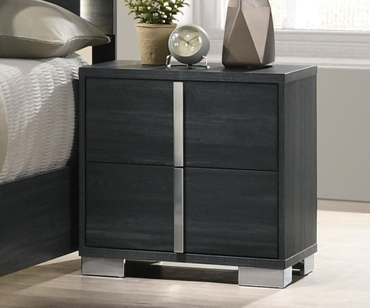 KW-Freya Grey Nightstand