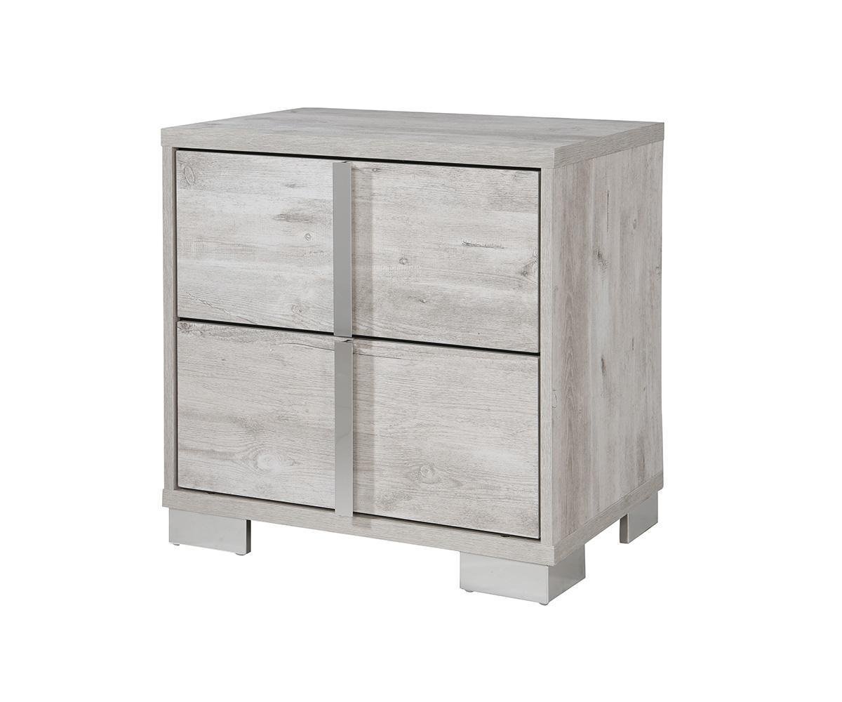 KW-Freya White Nightstand