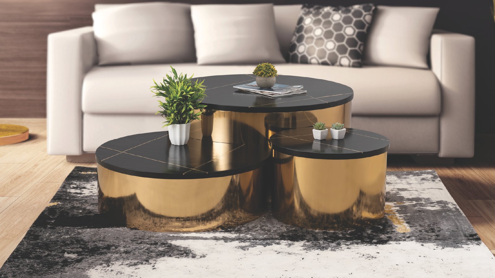 MT-805-3-COFFEE/END TABLE